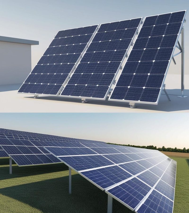 Product List for AI Image Generation__Solar PV Panel System (roof-top installation & solar farming)____For product, let me know if you